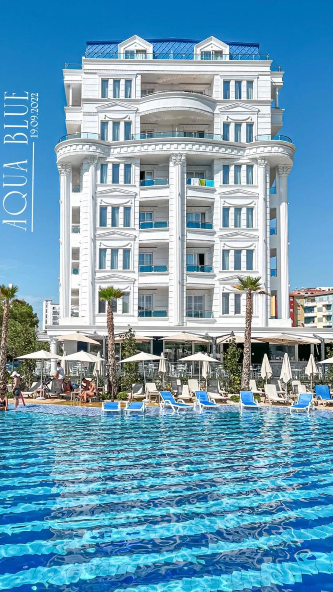 Fafa Aqua Blue Hotel Golem  Exterior foto