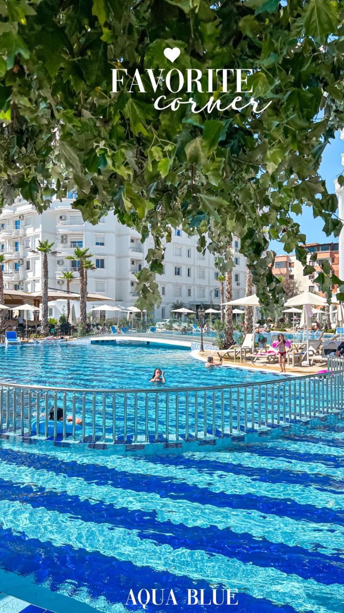 Fafa Aqua Blue Hotel Golem  Exterior foto